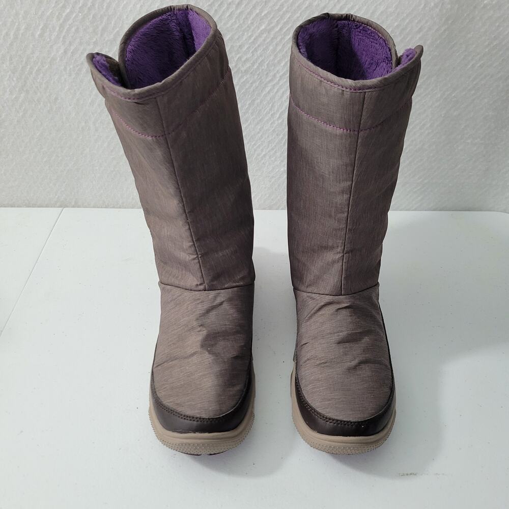 Crocs Duet Busy Day Tan Boots Fleece Lined Size 7M  71824-2689